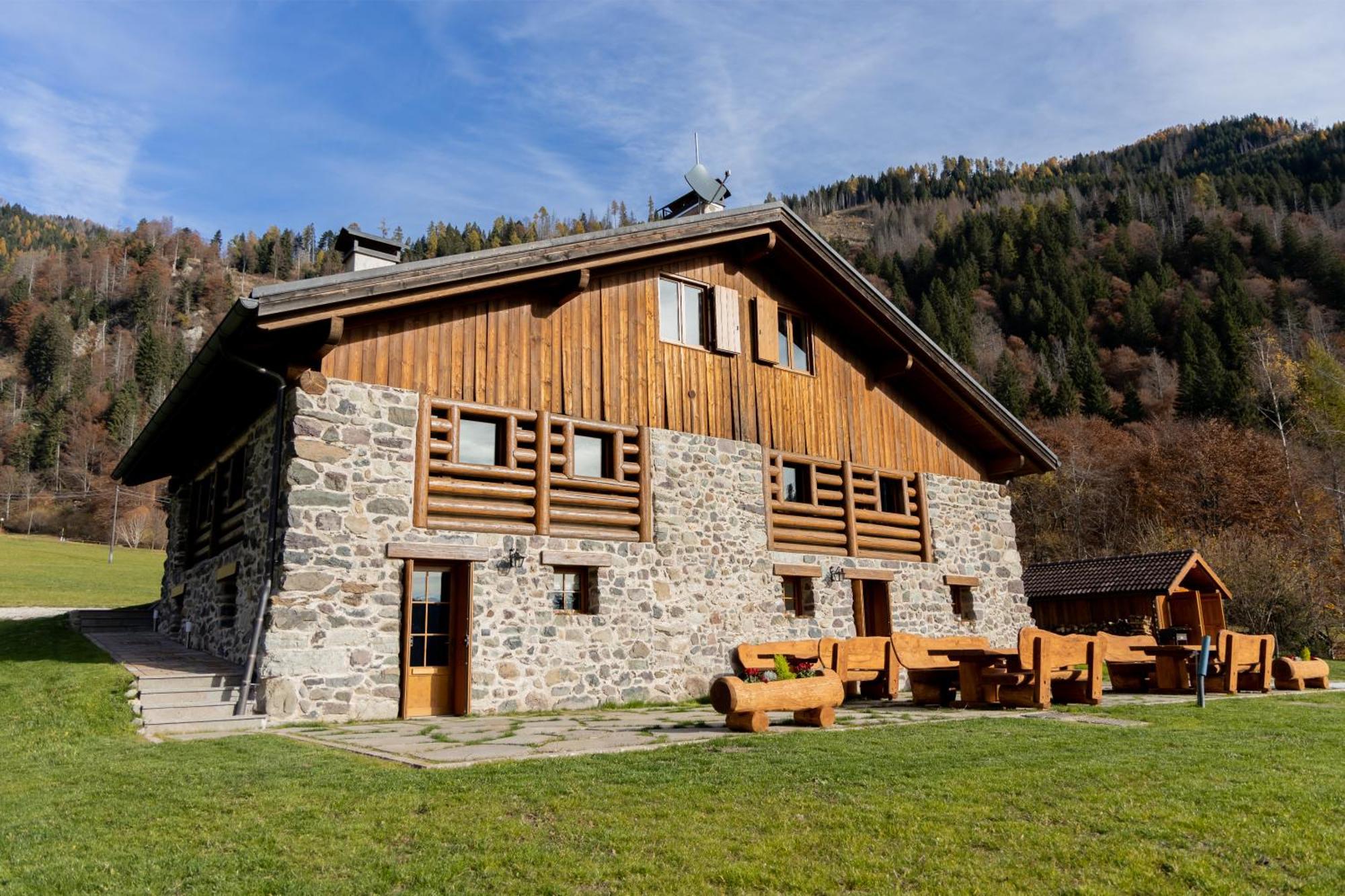 Chalet Al Maso Val Calamento Telve Exterior foto