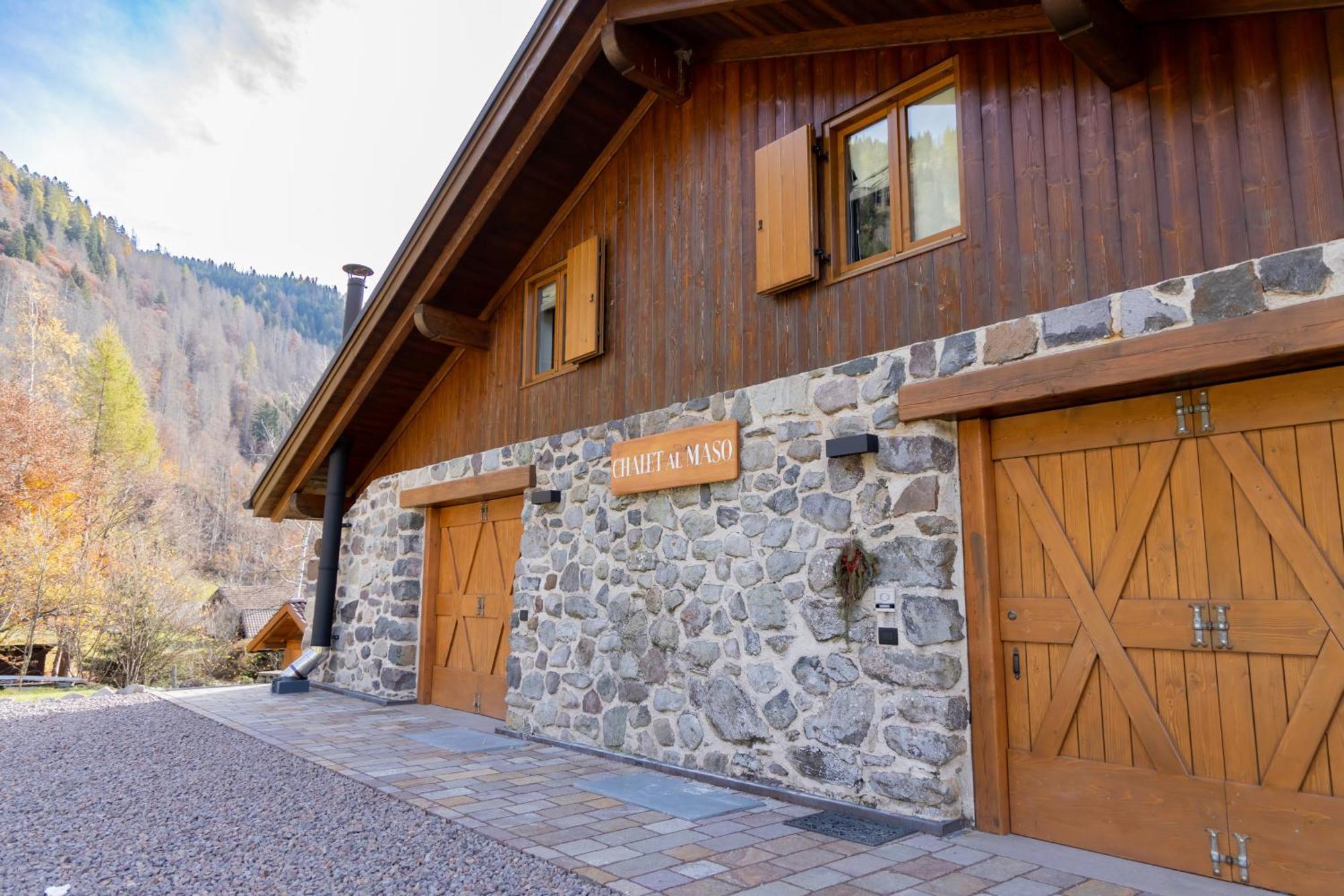 Chalet Al Maso Val Calamento Telve Exterior foto